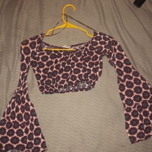 LA Hearts from Pacsun Crop Top shirt.
